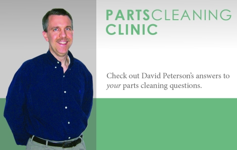 The lubricant switch. (parts cleaning clinic).: An article from: Products Finishing David S. Peterson